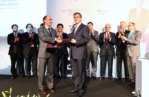 STAR RAFİNERİSİ İÇİN İMZALAR ATILDI.